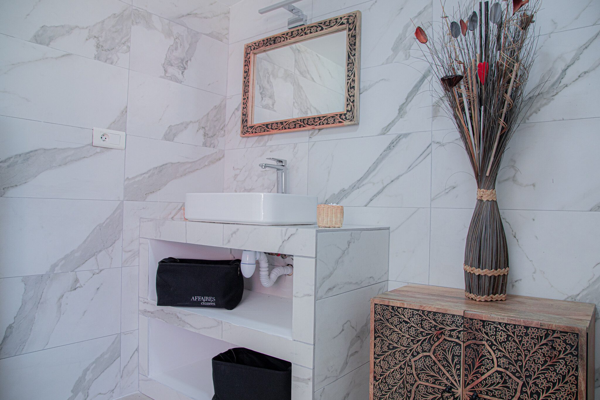 Bathroom of the self-contained apartment